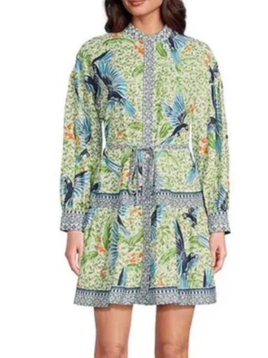 Alex Marie Dresses & Skirts - Alex Marie Wren Floral Bird Print mini Dress